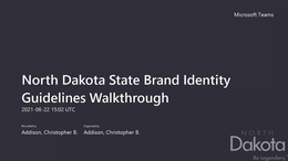 North Dakota State Brand Identity Guidelines Walkthrough (1).mp4